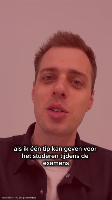 Jos D'haese: Zijn beste studieadvies